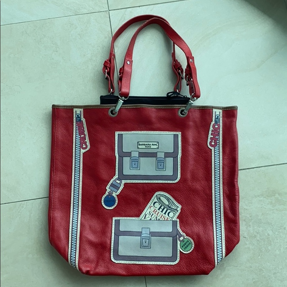 Barbara Rihl Leather Oversized Bag